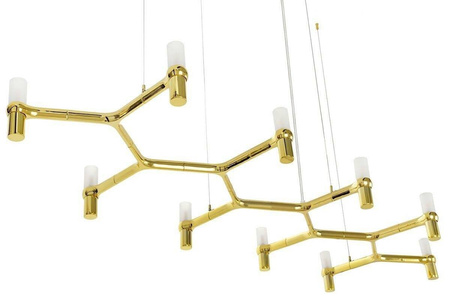 Lampa wisząca ATOMIC LONG (DW-d1005-10C.GOLD) - King Home