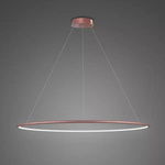 Lampa wisząca Ledowe Okręgi No.1 100cm 4k Różowe Złoto Dali (LA073/P_100_in_4k_rose_gold_Dali) - ALTAVOLA DESIGN