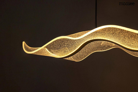 Efektowna lampa wisząca BREATH 120 złota (MSE1501100403) - Moosee
