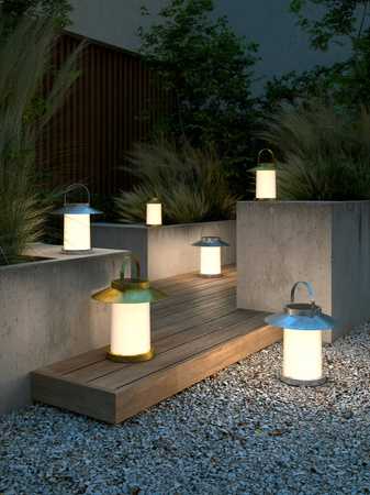 Lampa na baterie TEMPLE Nordlux SolarLed  Stal galwanizowana Ocynkowany