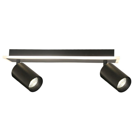 Lampa sufitowa Spot Parma 2 listwa (LP-0612/2WS BK) - Light Prestige