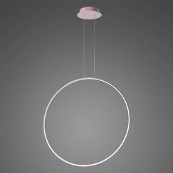 Lampa wisząca Ledowe Okręgi No.1 X 100cm 4k Różowe Złoto Dali (LA073/X_100_in_4k_rose_gold_Dali) - ALTAVOLA DESIGN