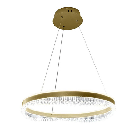 Lampa wisząca w stylu glamour PRECIOSA 52W LED (ML0999) - Milagro