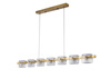 Dekoracyjna lampa wisząca BACCIO LED złota 120 cm (ST-DL8520) - Step into Design