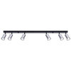 Plafon WINX 6L czarny/chrom (SL.1372) - Sollux Lighting