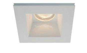 Oczko lampa do wbudowania giposwa kwadratowa EINBAURING  (D110500)