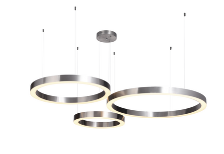 Lampa wisząca CIRCLE 100 LED ściemniana (ST-8848-100 NICKEL) - Step into Design