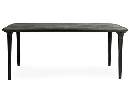 MaMaison stół jadalniany LAMINAR 200      czarny / drewno (MM001501100338) - MaMaison