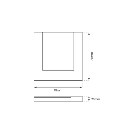 CAPRI BLACK Barwa Neutralna 4000k (EKS641) - Eko-Light