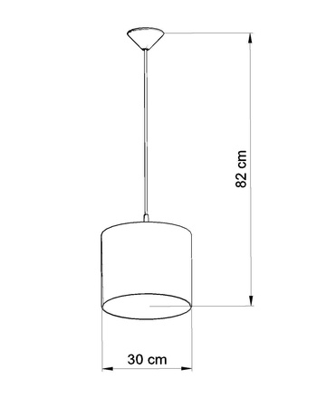 Lampa wisząca do pokoju dziecka wzór PIŁKA A 30 (SL.1424) - Sollux Lighting