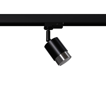 Lampa do szynoprzewodu NERO czarny/chrom GU10 3000K 7W 510lm (MYL.00317) - Make Your Light