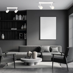 Lampa sufitowa Cino Spot 2 biała (ML9946) - Milagro