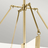 Średnia lampa wisząca LED Calters (QN-CALTERS-P-M-CG) - Quintiesse