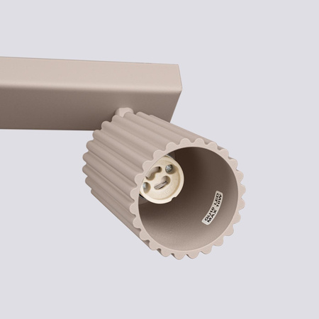 Plafon KARBON 4L taupe (SL.1765) - Sollux Lighting