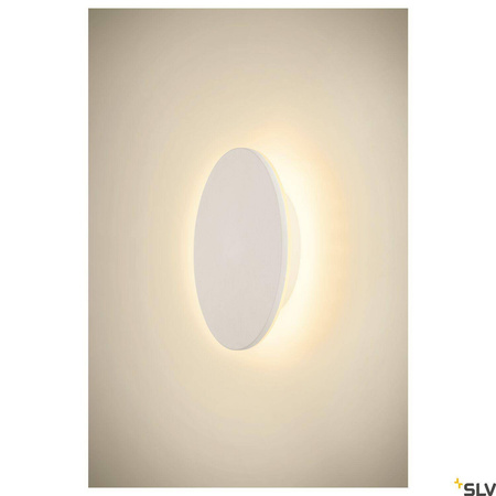Kinkiet zewnętrzny D-RING SM  biała (1007914) - SLV