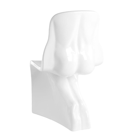 Krzesło HIM białe - włókno szklane (JH-072-2-HIM.BIALY) - King Home