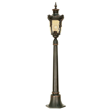 Lampa zewnętrzna, stojąca PHILADELPHIA kol. STARY BRĄZ (PH4/M OB) - Elstead Lighting