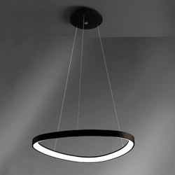 Lampa Wisząca LIFERING Kol. Czarny, Ø 81 cm (0083.31.NE) - Vivida