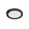 Lampa wpuszczana SLIM 9 ROUND IP44 3000k black (AZ2834) - AZZARDO