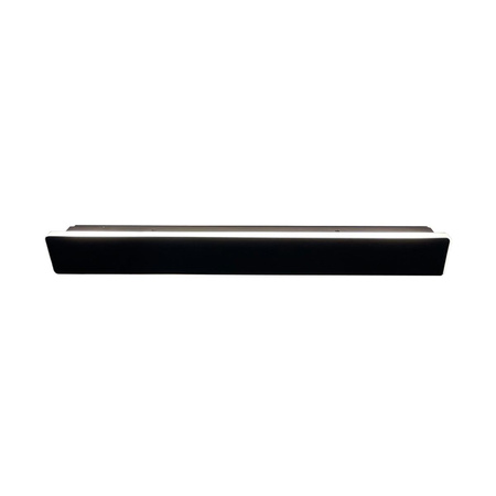 Minimalistyczny kinkiet Bodo 40 cm czarny IP54 (LP-789/1W 40 BK) - Light Prestige