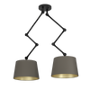 Lampa Sufitowa PISTUNIO czarna (390199) - EGLO