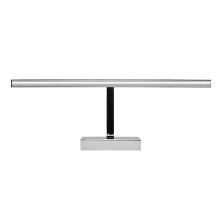 KINKIET ŁAZIENKOWY PROSTY 12W 50CM CHROM 4000K - DomenoLED