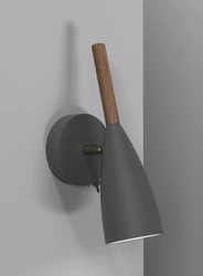 Lampa ścienna PURE Nordlux GU10 8W Metal Szary
