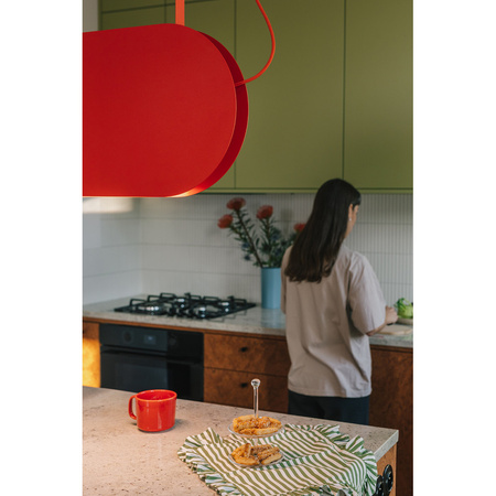 MALUMI A granatowa sufitowa lampa wisząca (MLA61313P2) - Ummo