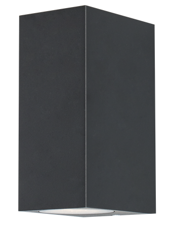 HARMONIA LAMPA ZEWNĘTRZNA KINKIET CZARNY/BLACK (SJ20211-2W) - Zuma Line