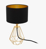Lampa stołowa CARLTON 2 czarna (95788 - EGLO)