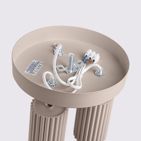 Plafon KARBON 3P taupe (SL.1768) - Sollux Lighting