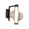 ELVA BLACK KINKIET LED 8W (18219) - TK Lighting