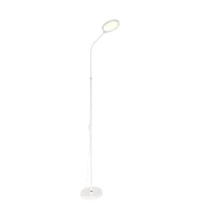LAMPA PODŁOGOWA BIAŁA/WHITE (SM-609-WH) - Zuma Line