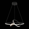 Ledowa lampa wisząca  Seppia No.2  Altavola Design  (LA115/P_62_1+2_3k_black_gold) - ALTAVOLA DESIGN