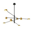 Remdal  (PND-16374-8 BK+GD) - Italux