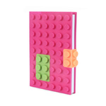 KLOCKOWY NOTES CIEMNY RÓŻOWY - DomenoLED