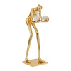 Designerska złota lampa podłogowa WOMAN-2 Gold 190 cm (DN433-F gold) - Step into Design