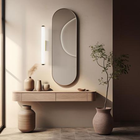 Kinkiet Vena 45 cm złoty LED CCT (LP-1010/1W-45 GD) - Light Prestige