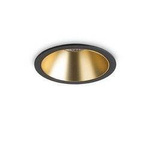 Oprawa wpuszczana LED Game Round kol. czarno-złoty (192345) Ideal Lux
