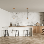 PENDANT LIGHT WOOD LED 8W 3000K (19150 Zambelis) - Zambelis