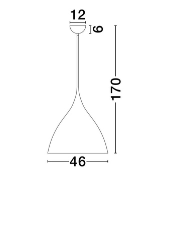 Lampa wisząca wewnętrzna CHAYANTA (LE44856) - Luces Exclusivas