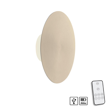 AKKU-PUNTUA KINKIET MATOWY MOSIĄDZ (8153-60) - Paul Neuhaus