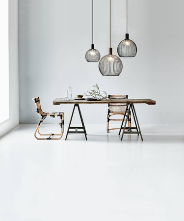 Lampa wisząca AVER Nordlux E27 60W Metal Czarny
