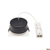 VERLUX, lampa wpuszczana, LED, 3000K, kolor biały matowy, D/S/G 13,5/13,5/7,5 cm, 20W (112692) - SLV