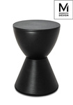 MODESTO stołek TAMBURO czarny - polipropylen (PP612.BLACK) - Modesto Design