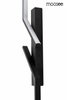 Minimalistyczny czarny kinkiet MAISON 60 (MSE1501100411) - Moosee