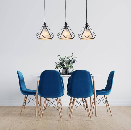 Nola lampa wisząca czarna (LP-076/1P BK) - Light Prestige
