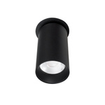 MAXLIGHT H0127 LAMPA SUFITOWA HALO D BLACK PODTYNKOWA