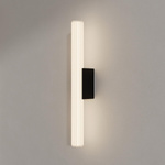 Duży czarny kinkiet z funkcją regulacji światła Linea LED CCT IP44(LP-0510/1W-61 BK) - Light Prestige