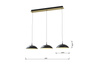 ROSSKOFF - Lampa wisząca trójka (7001-304) - Aviano Lighting